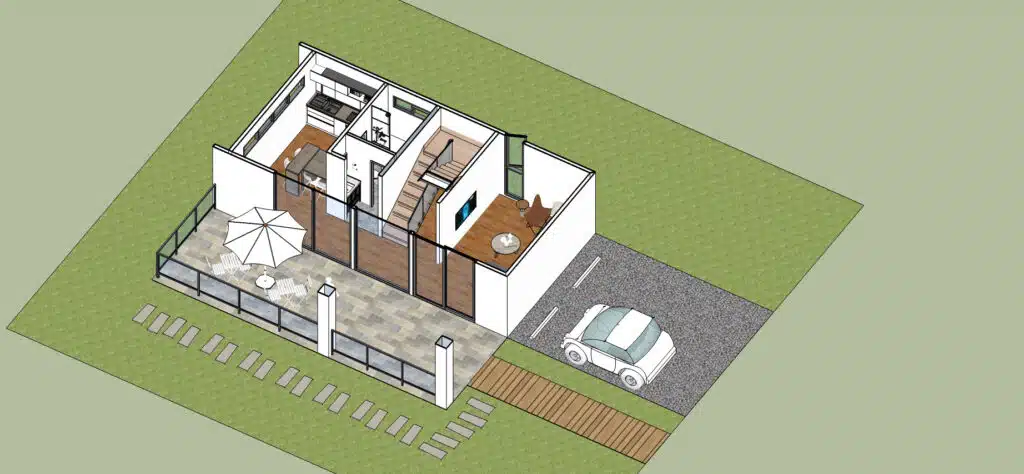 Contemporary Floor plan