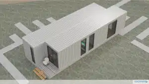 Container homes double unit