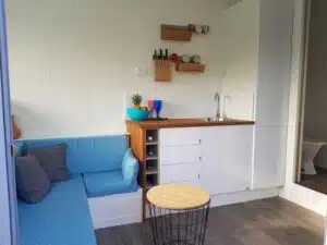 Modern shipping container home