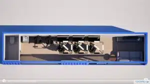 Hair and Nail Salon Container