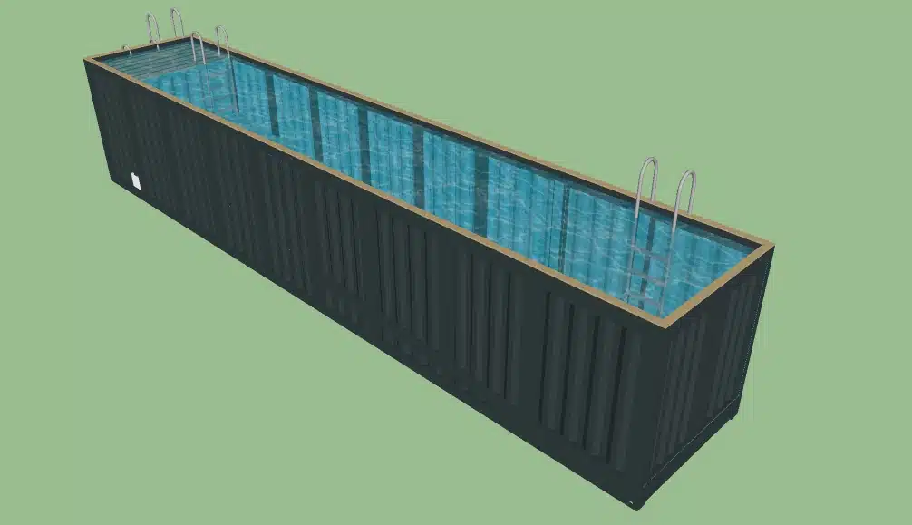 Container Swimming Pools Floor Plan