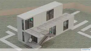 Container homes triple unit