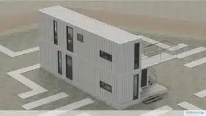 Container homes triple unit