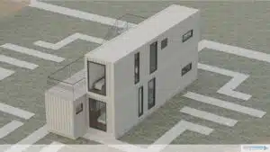 Container homes triple unit