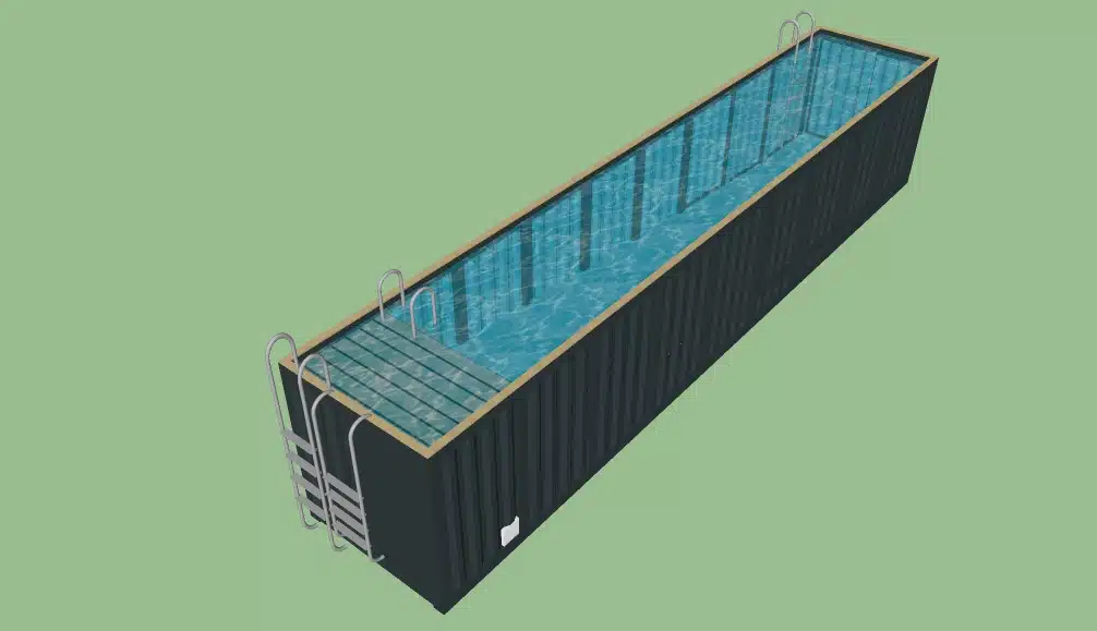 Container Swimming Pools Floor Plan
