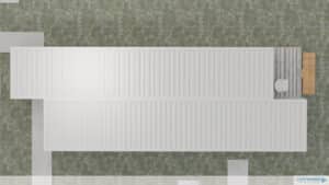 Container homes double unit