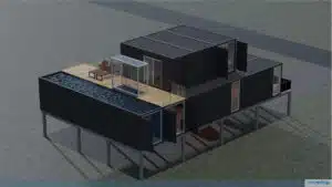 Container homes 9 units