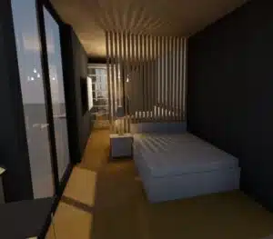 Permanent modern residential container home